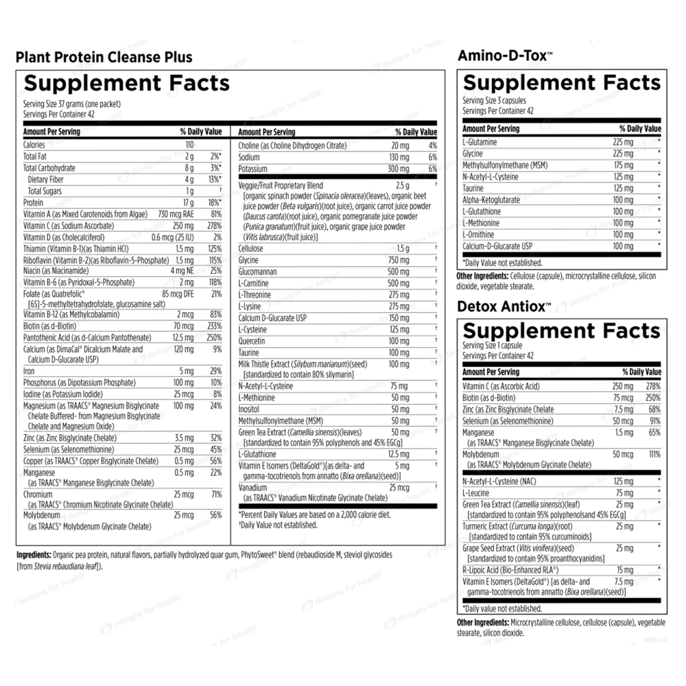 Product image for Plant Protein Cleanse Plus - 21 Day Detox Program (California Only).