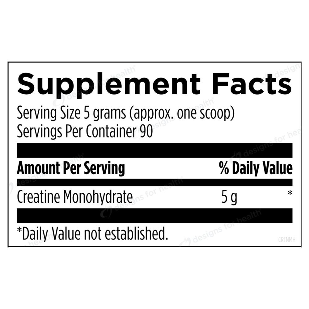 Product image for Creatine Monohydrate Powder, Unflavored.