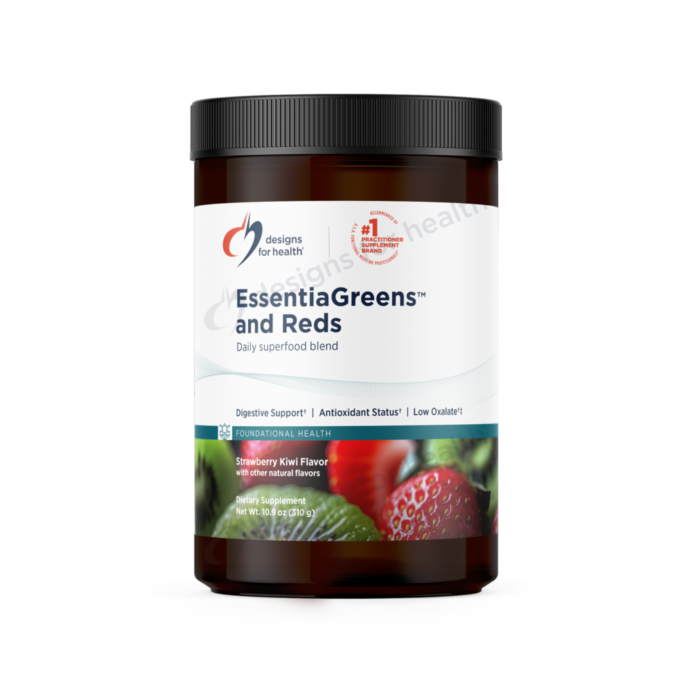 Product image for EssentiaGreens™ and Reds Strawberry Kiwi.