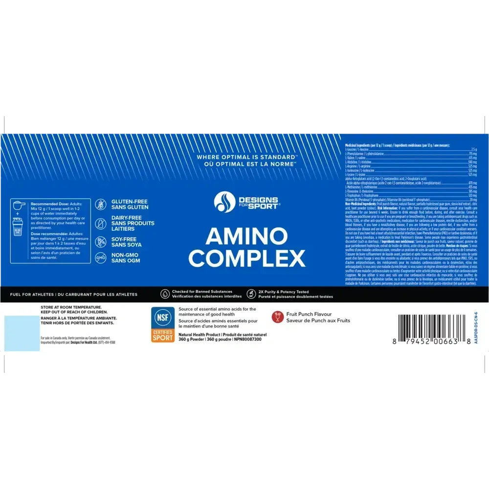 Product image for Amino Complex.