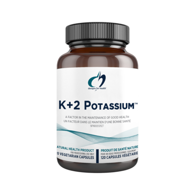 K+2 Potassium 300mg 120 capsules