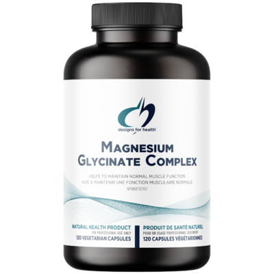 Product image for Magnesium Glycinate Complex, 150 mg (120 capsules).