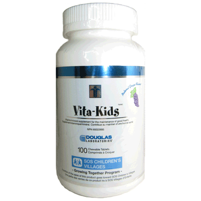 Vita-Kids Chewable (Grape) 100 Chewable Tablets