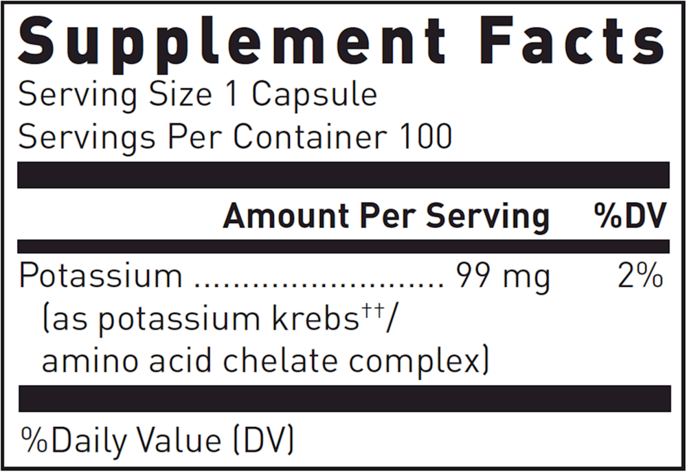 Product image for Potassium Chelated.