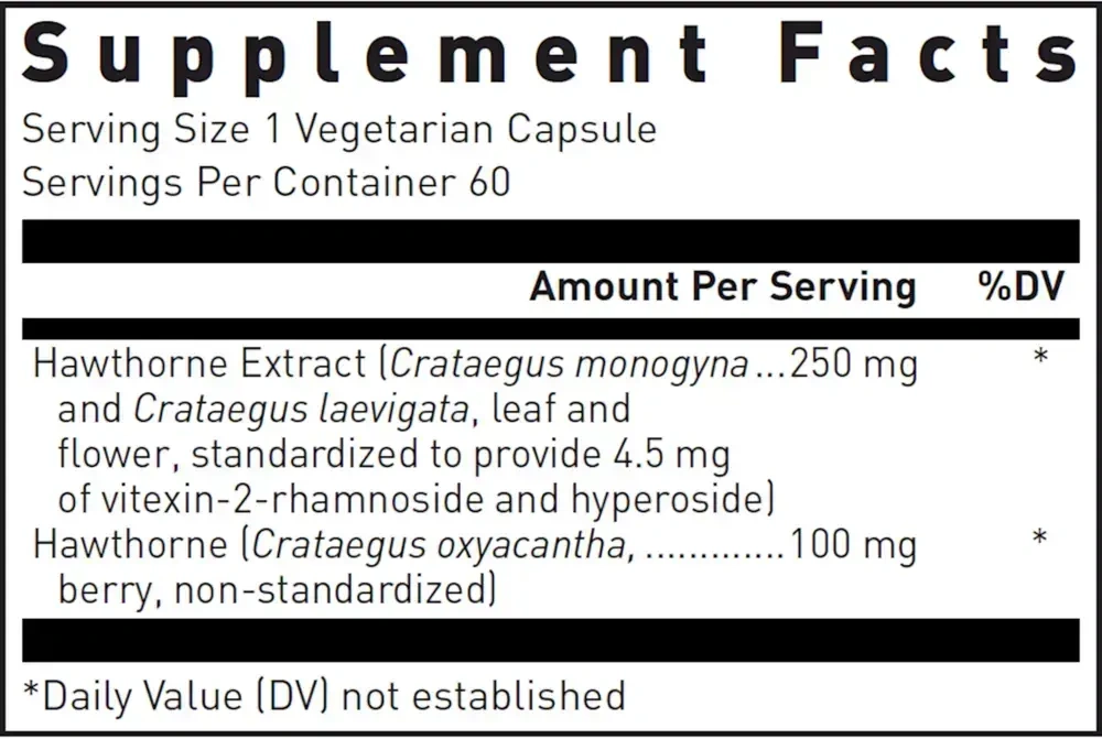 Product image for Hawthorne Max-V 250mg.