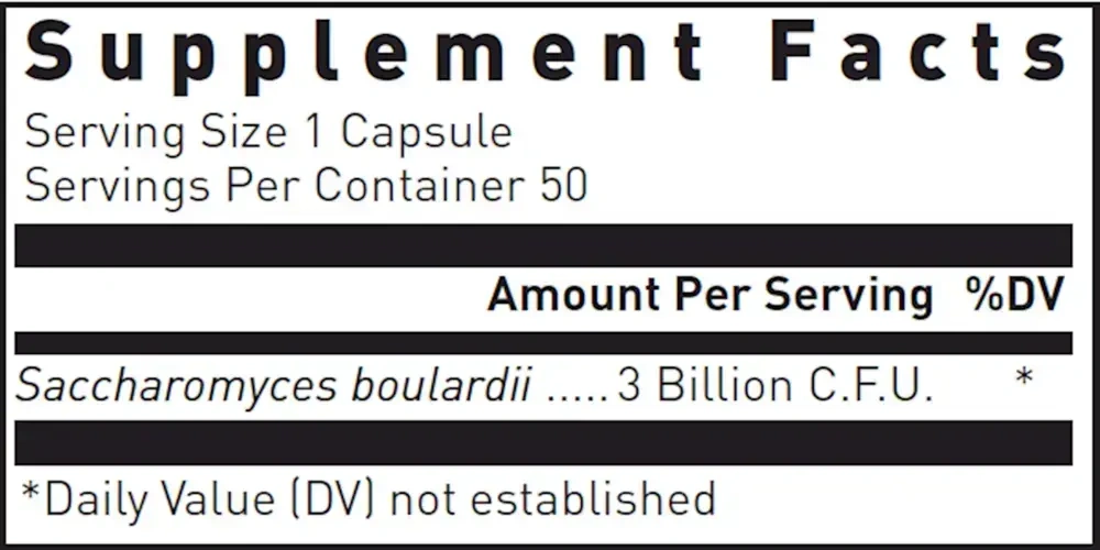 Product image for S.B.C.(Saccharomyces Boulardii).