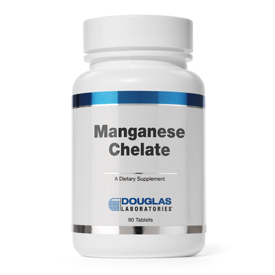 Manganese Chelate 16.7mg (90 tablets) by Douglas Labs