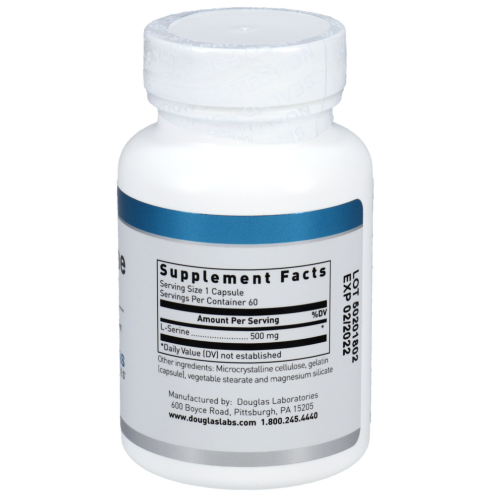 Product image for L-Serine 500mg.