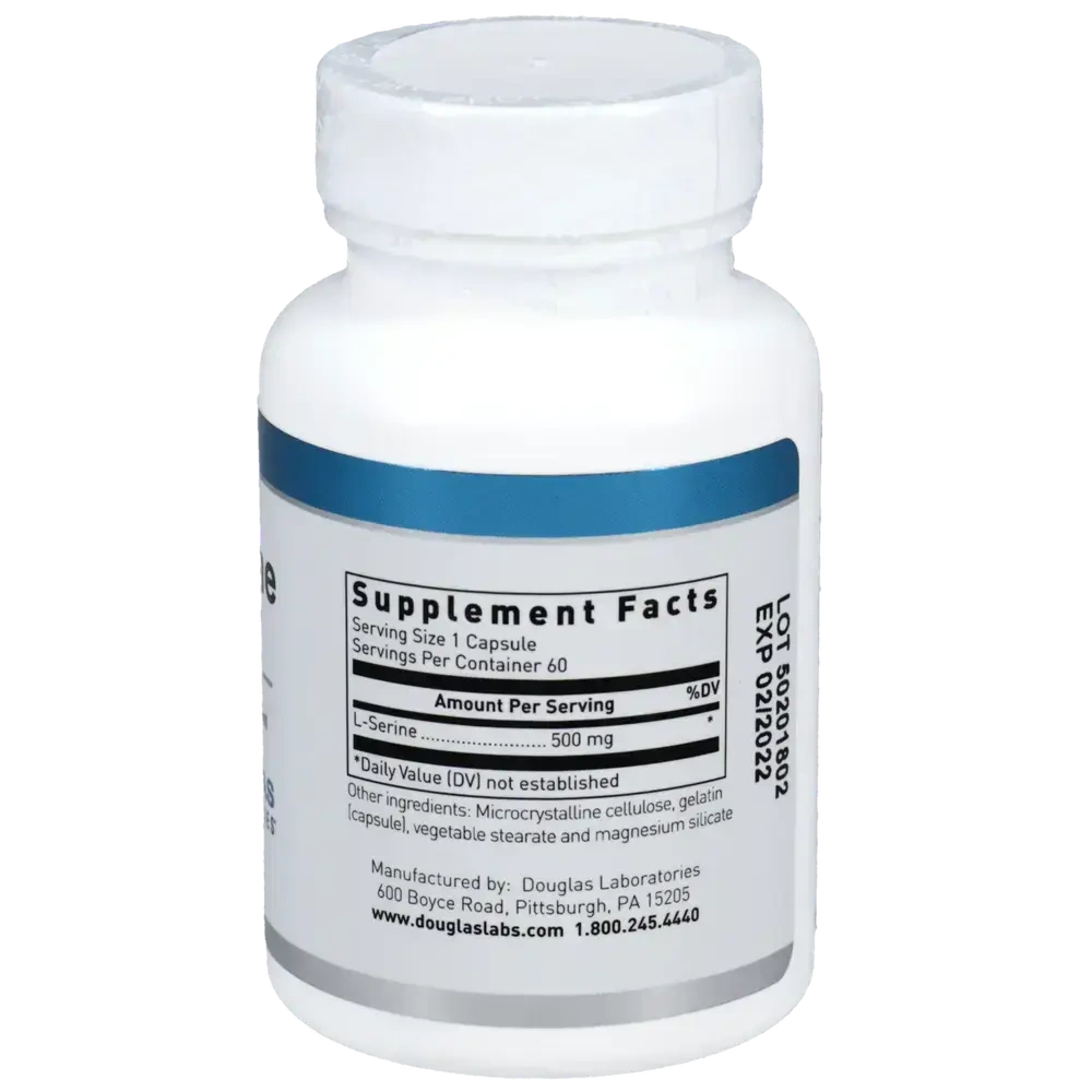Product image for L-Serine 500mg.