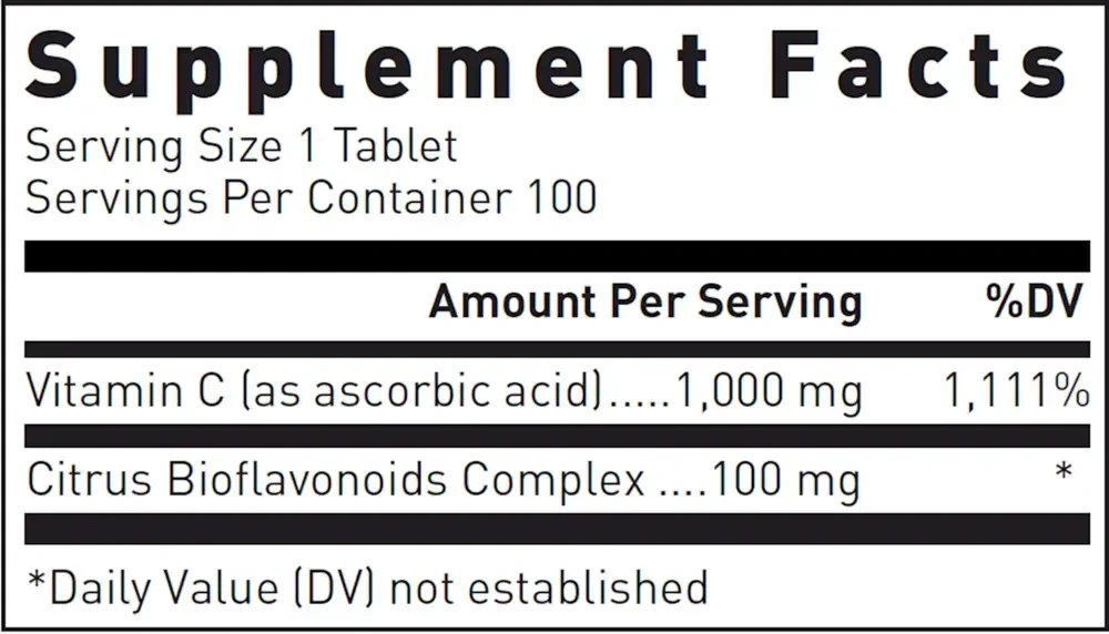 Product image for Natural C 1000mg.