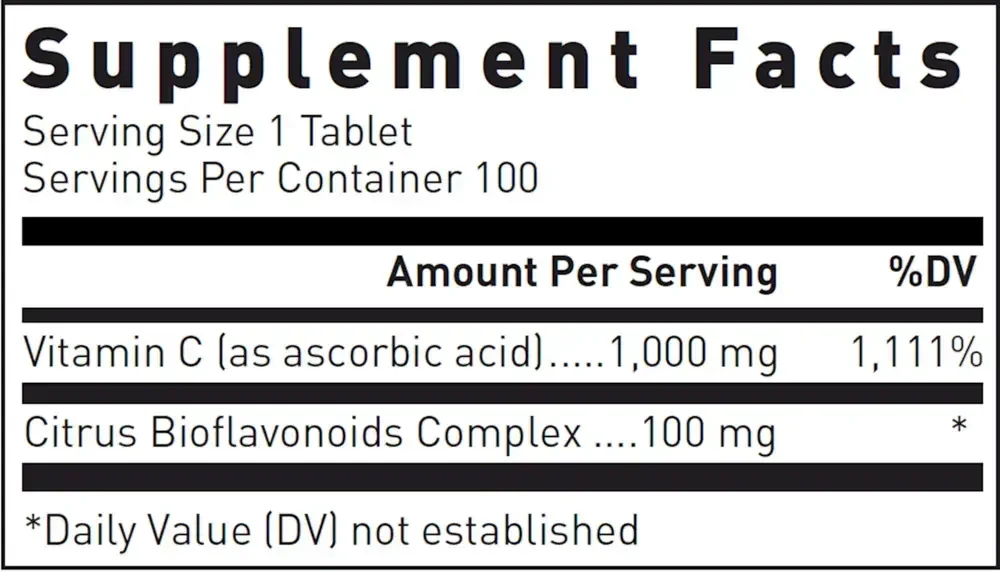 Product image for Natural C 1000mg.