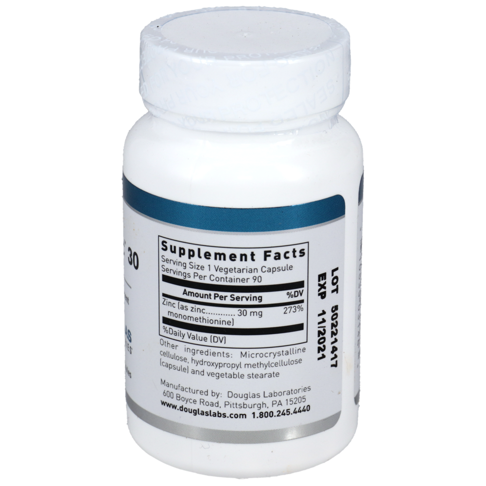 Product image for Opti-Zinc 30.