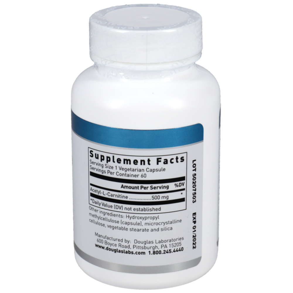 Product image for Acetyl L-Carnitine 500mg.