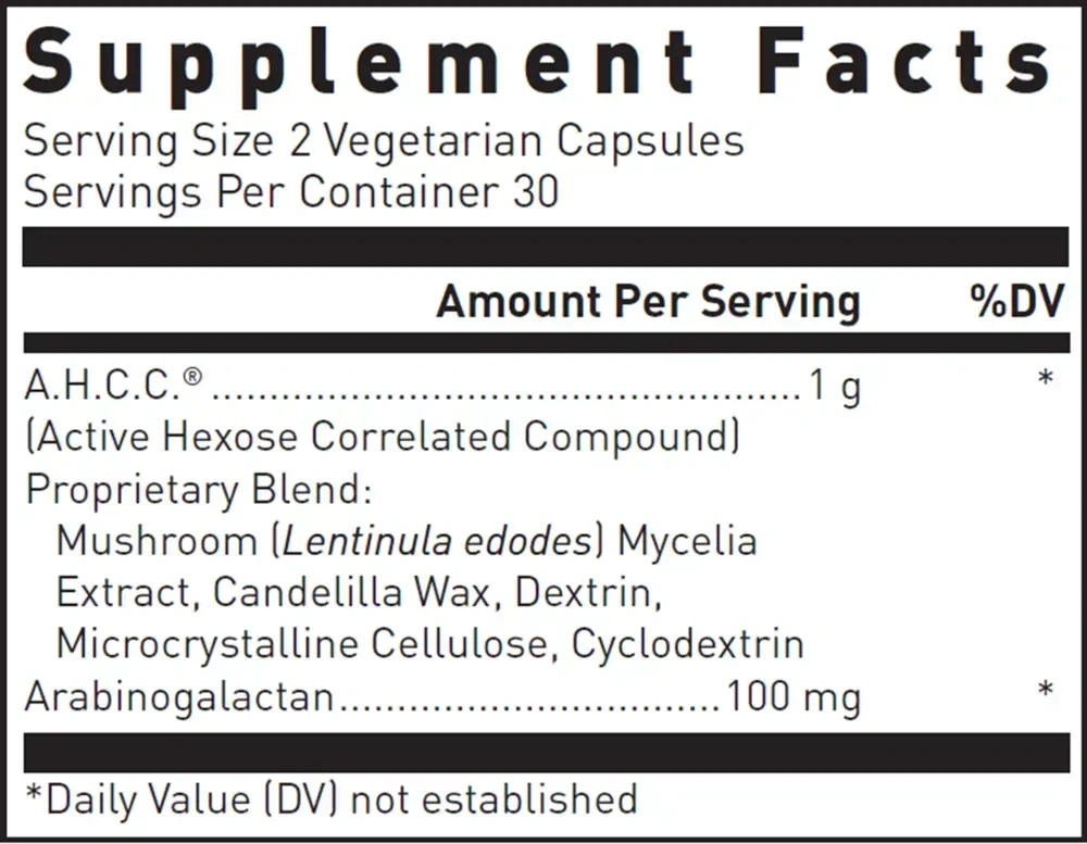 Product image for A.H.C.C. Plus.