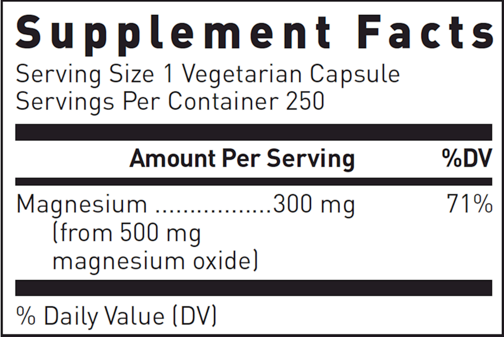 Product image for Magnesium Oxide.