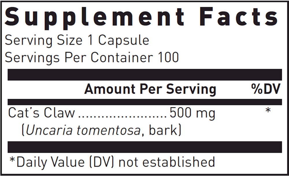 Product image for Cat’s Claw.