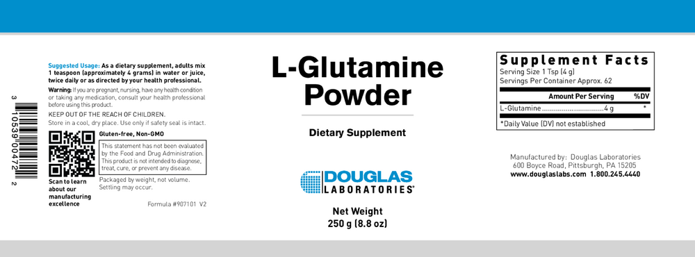 Product image for L-Glutamine Powder.