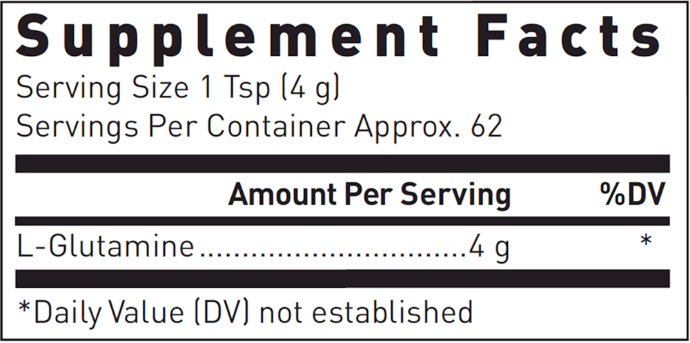 Product image for L-Glutamine Powder.