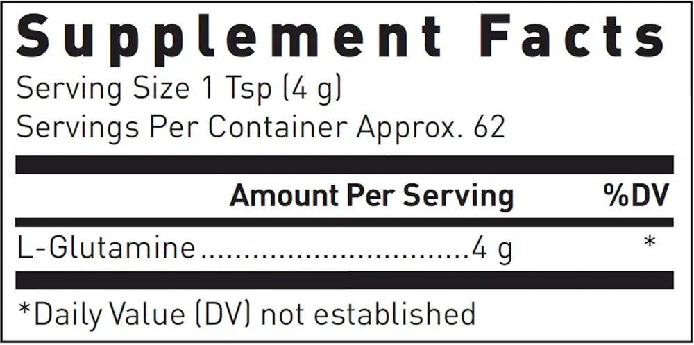 Product image for L-Glutamine Powder.
