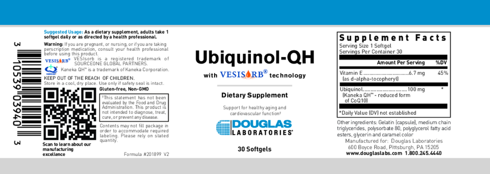 Product image for Ubiquinol-QH w/Vesisorb.