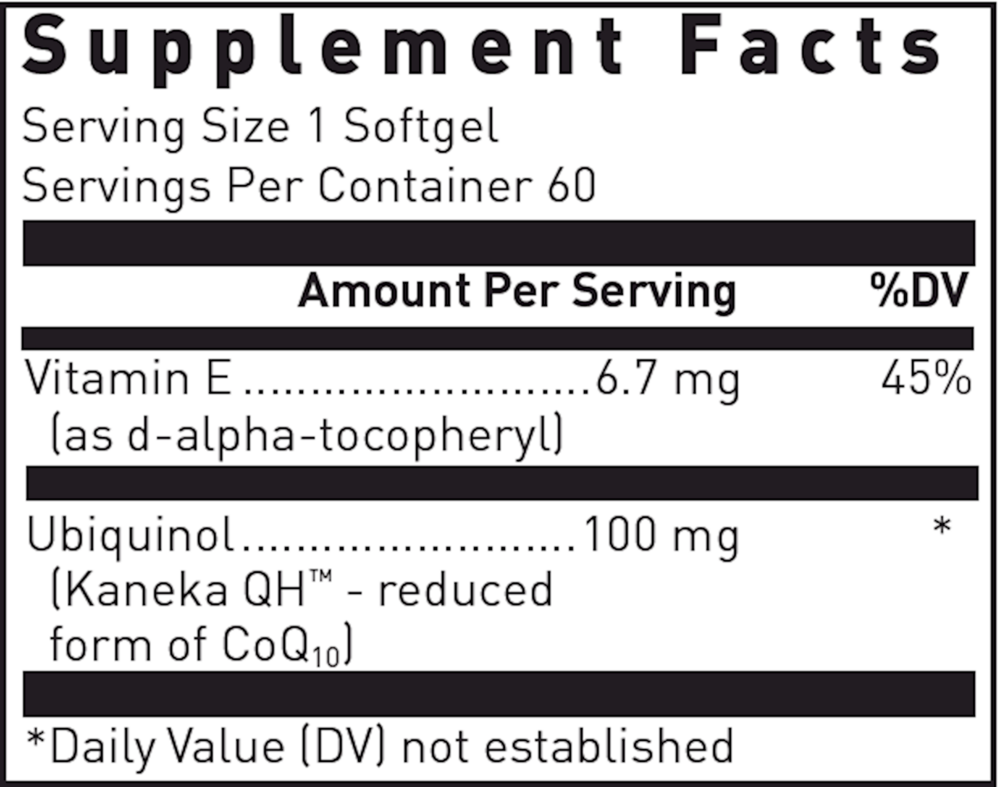 Product image for Ubiquinol-QH w/Vesisorb.