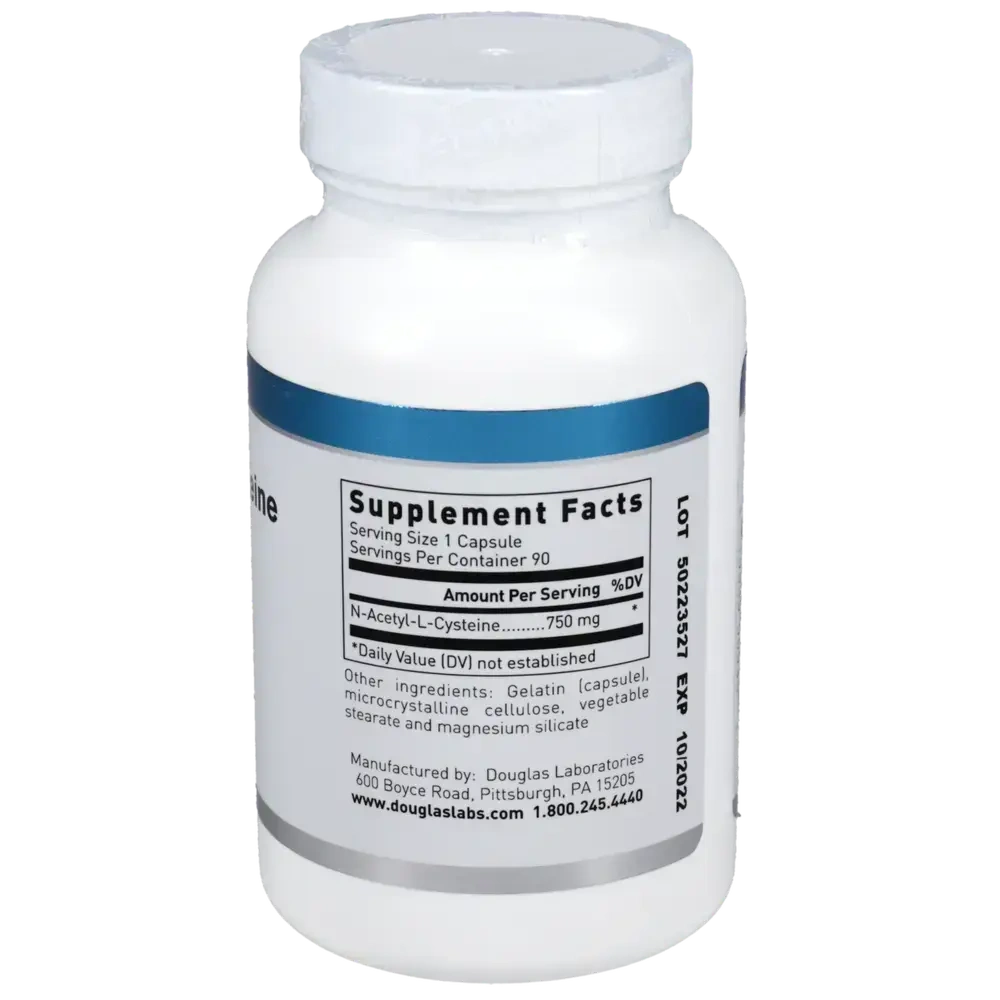 Product image for N-Acetyl-L-Cysteine 900 mg 90c.