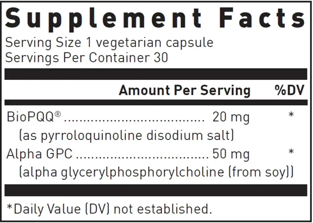 Product image for PQQ Plus.
