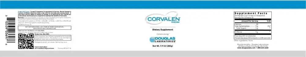 Product image for Corvalen Ribose.