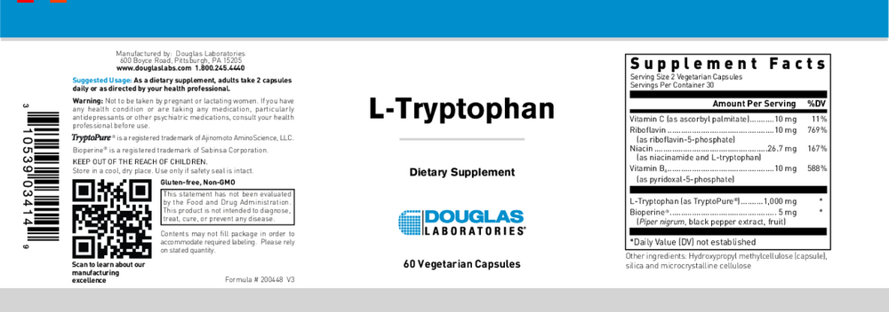 Product image for L-Tryptophan.