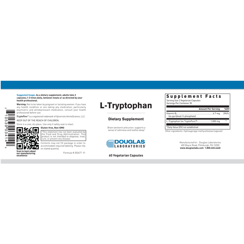 Product image for L-Tryptophan.