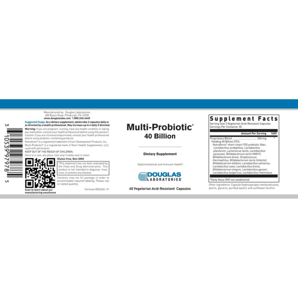 Product image for Multi-Probiotic 40 Billion.