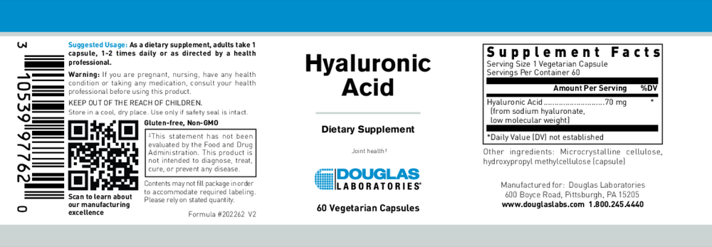 Product image for Hyaluronic Acid.