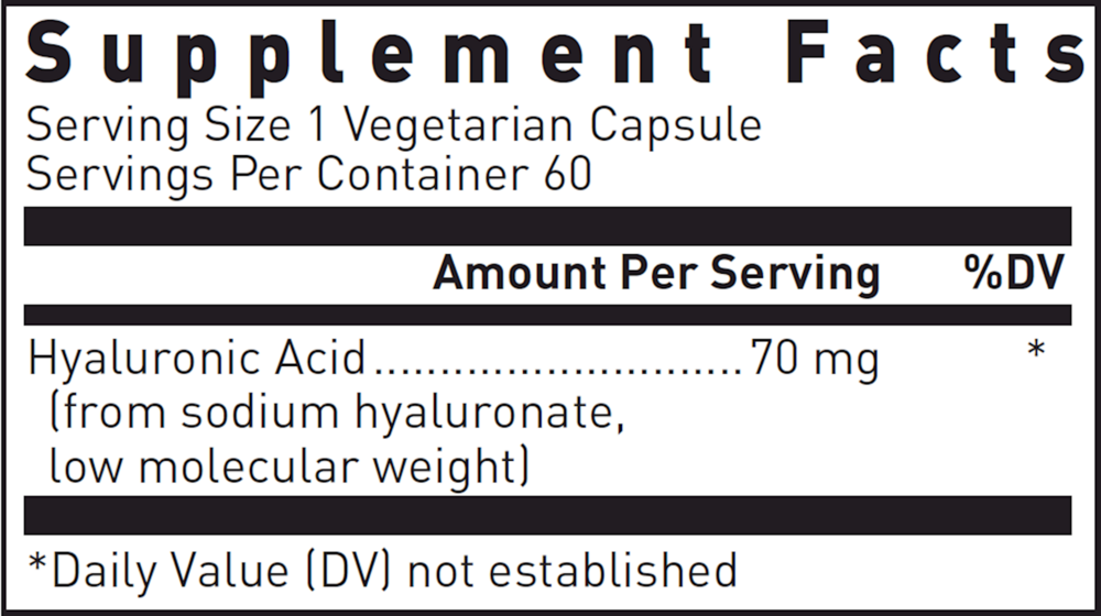 Product image for Hyaluronic Acid.