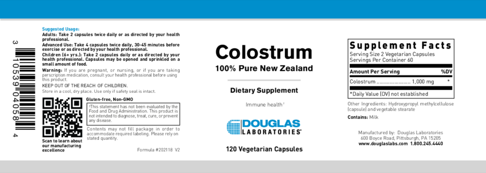 Product image for Colostrum.