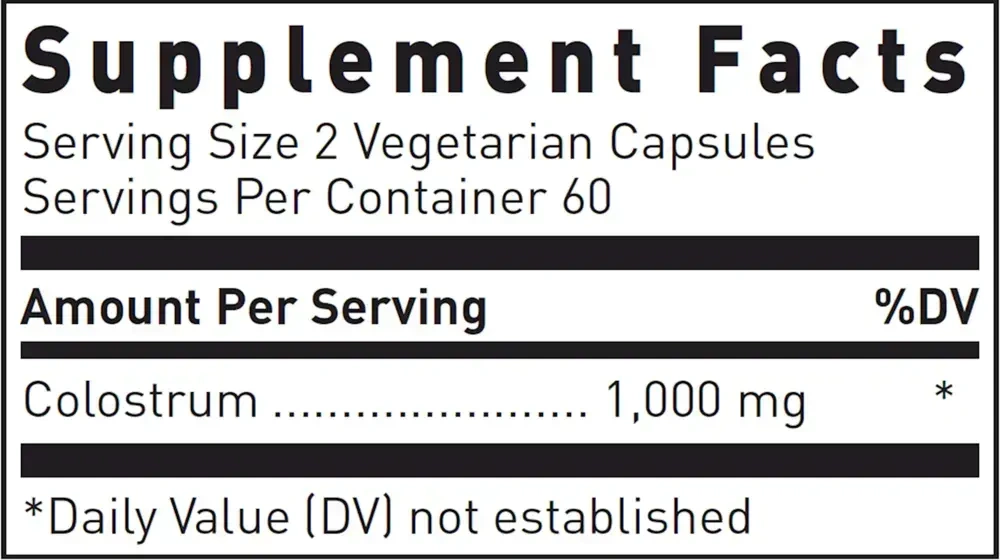 Product image for Colostrum.