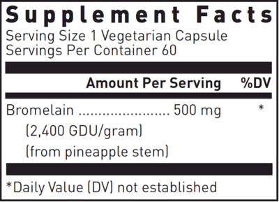 Bromelain 500mg