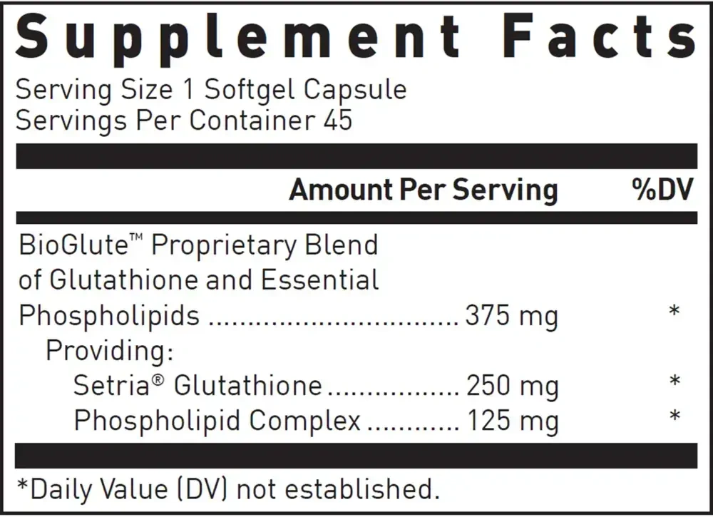 Product image for Liposomal Glutathione.