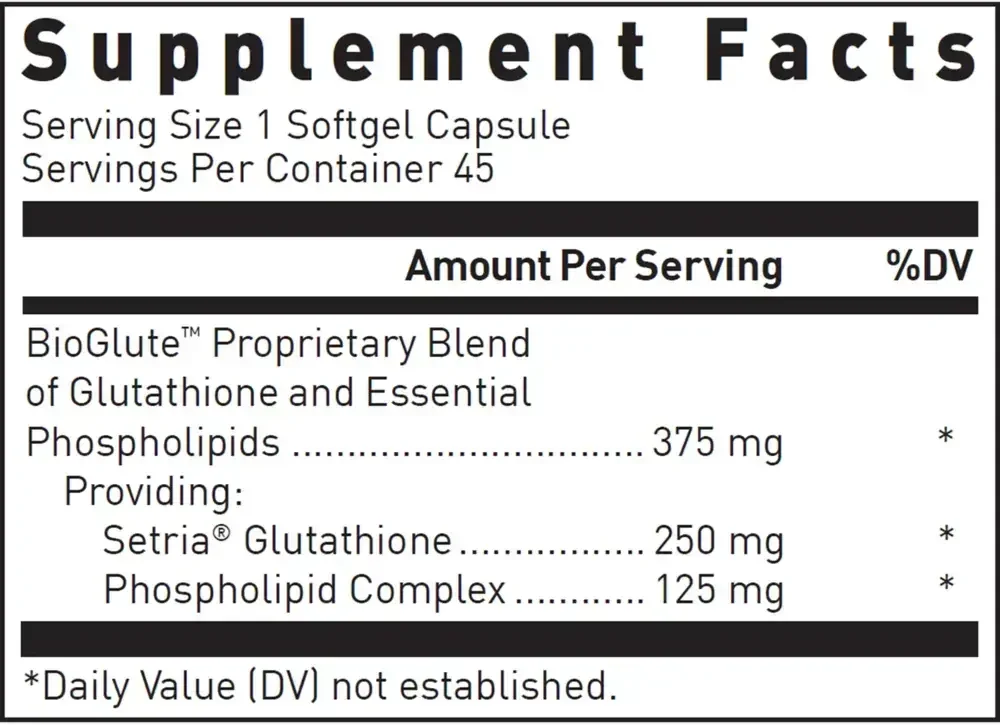 Product image for Liposomal Glutathione.