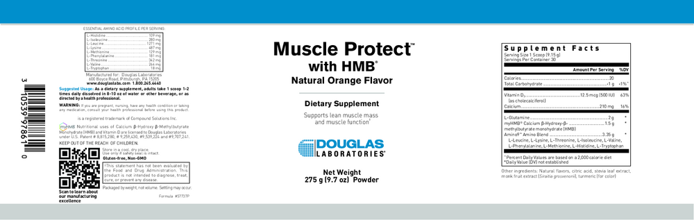 Product image for Muscle Protect with HMB.