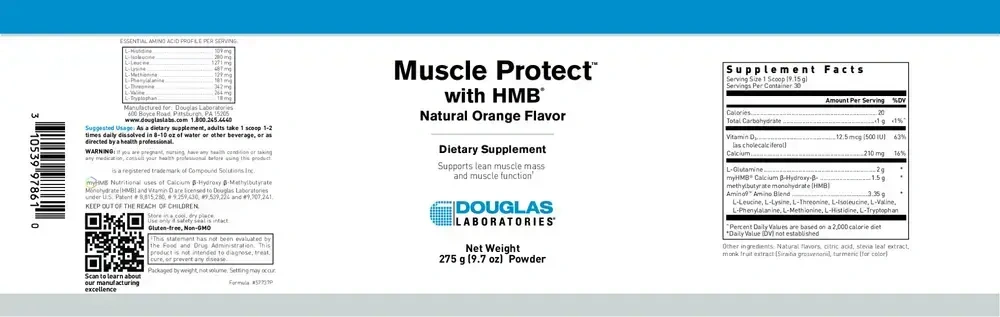 Product image for Muscle Protect with HMB.