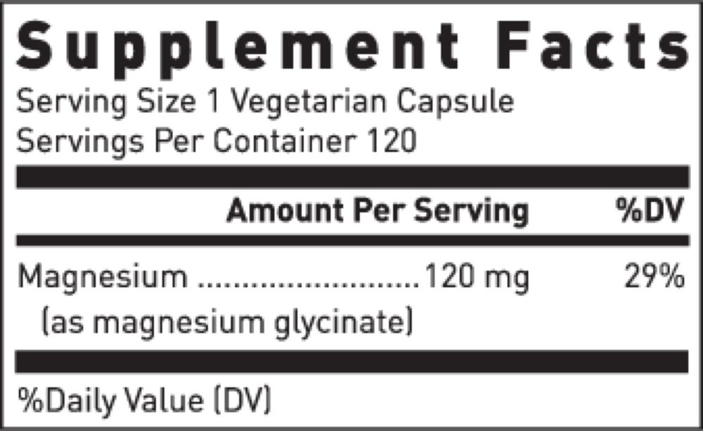 Product image for Magnesium Glycinate.
