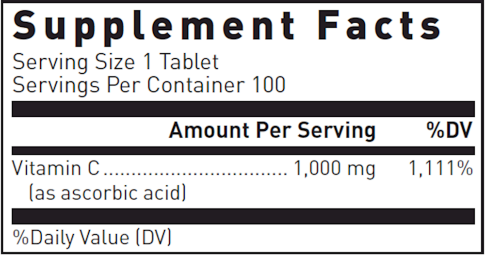 Product image for Vitamin C 1,000 mg.