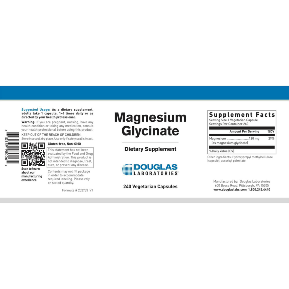 Product image for Magnesium Glycinate.
