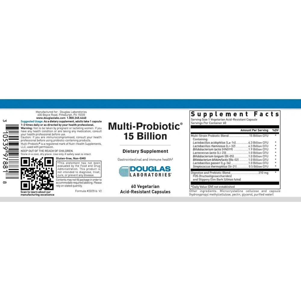 Product image for Multi-Probiotic® 15 Billion.