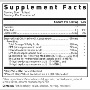 Product image for QÜELL® Fish Oil Ultra SPM.
