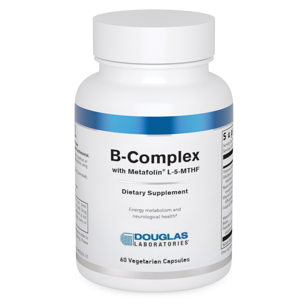 Product image for B-Complex with Metafolin® L-5-MTHF.