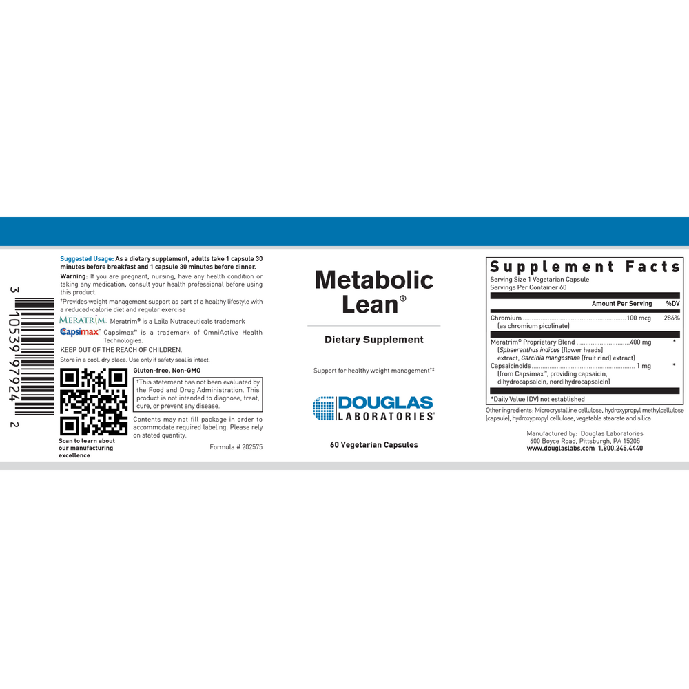 Product image for Metabolic Lean®.