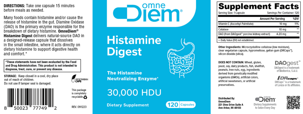 Product image for Histamine Digest.