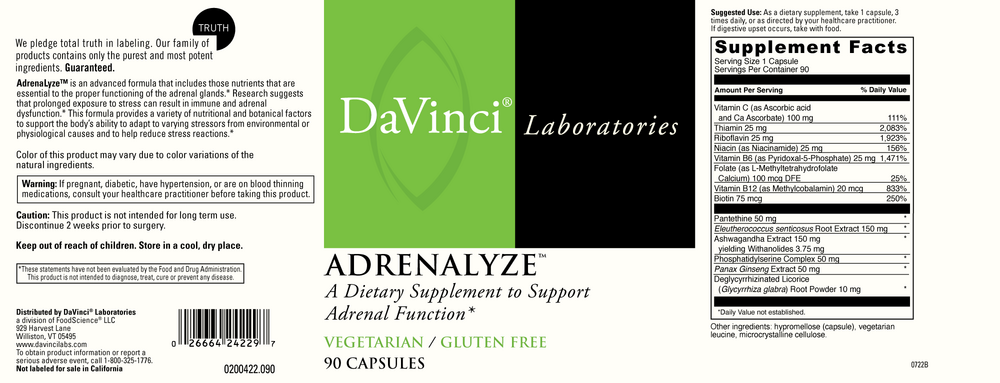 Product image for AdrenaLyze.