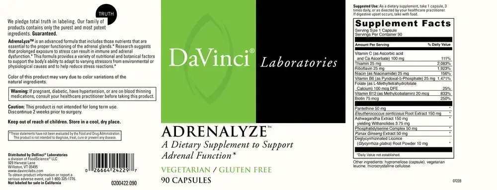 Product image for AdrenaLyze.